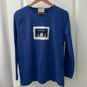Christmas/ winter long sleeve t shirt.